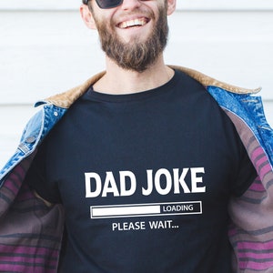 Dad Joke Loading - Please Wait Instant Download SVG File for T-shirt