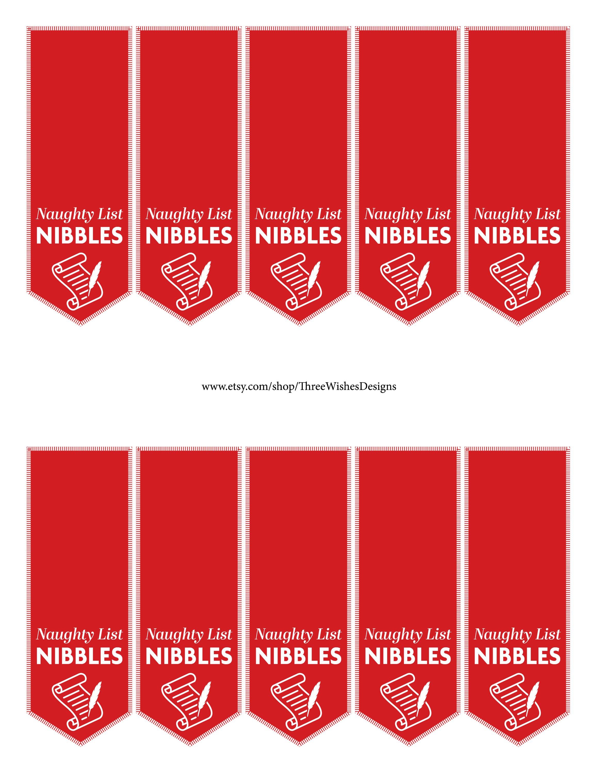 Christmas Tic Tac Printable Labels Holiday Party Favors Stocking