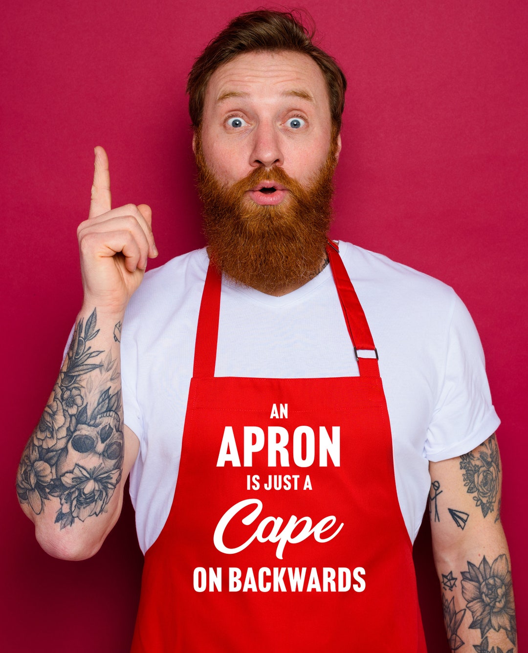 An Apron is Just A Cape on Backwards - Instant Download SVG File - Etsy