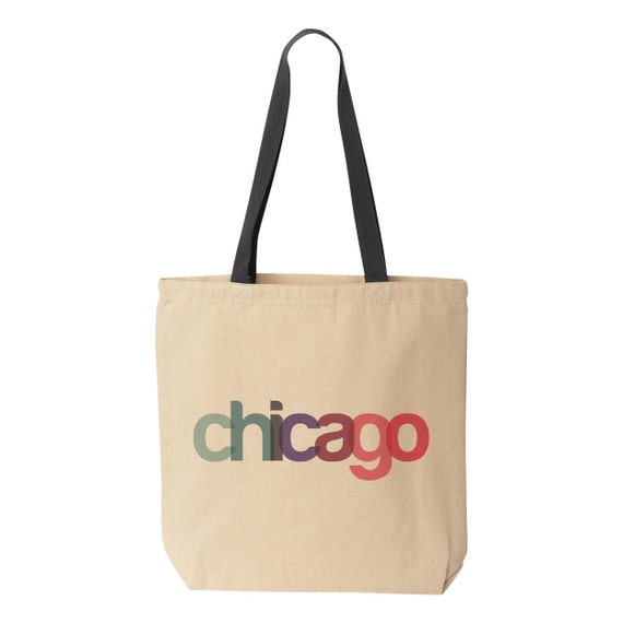 Chicago Tote Bag Over 50, Chicago Bachelorette Bags, Chicago Wedding