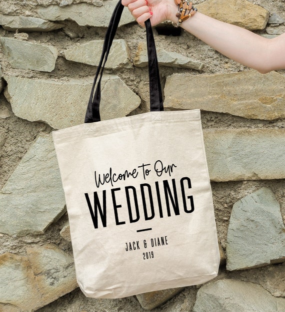 Wedding Guest Welcome Tote Bags for Hotel Room and Out of Town or ...