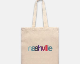 Nashville Wedding Welcome Bag: Cotton Canvas Tote