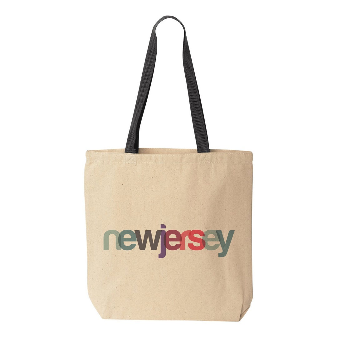 New Jersey Tote Bag New Jersey Wedding New Jersey - Etsy
