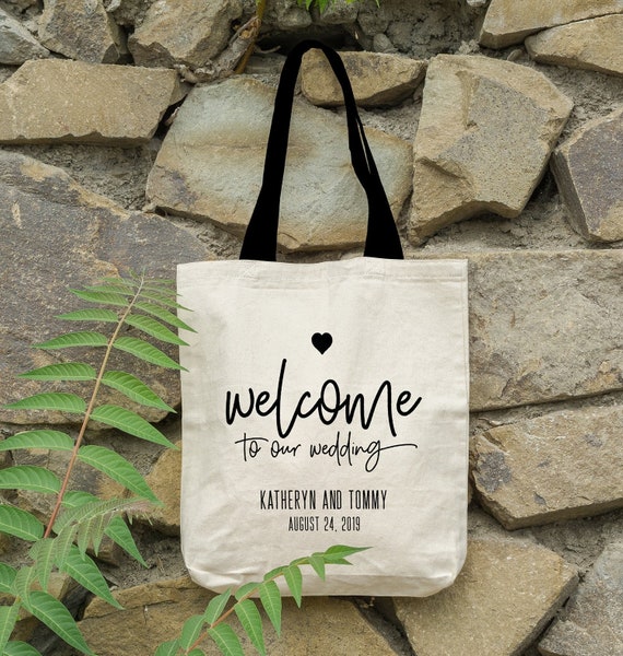 Destination Wedding Welcome Bags Custom Wedding Guest Hotel Etsy