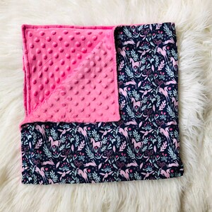 New baby gift - Minky blanket