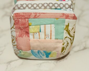Mini Makeup Pouch - travel essential for women - essential oils bag