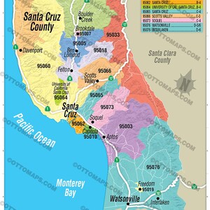 Santa Cruz Zip Codes