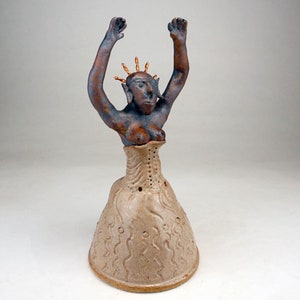 Mab Elf Fairy Queen Beeldje Godin Keltisch ritueel standbeeld altaarbel beeldhouwkunst