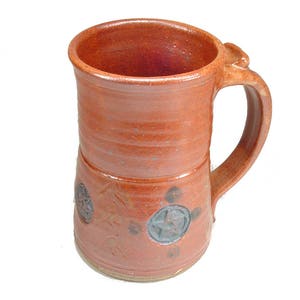 Pentacle Wiccan Large Beer Mug Septagram Toasting Stein