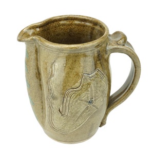 Stoneware Serving Pitcher Argilla Ceramica Celadon Pitcher