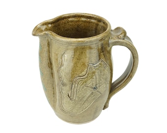 Stoneware Serving Pitcher Clay Pottery Celadon Pitcher