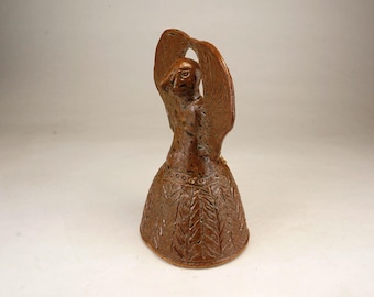 Eagle God Altar Figurine Bell Assyrian God Nisroch Sculpture Wiccan Shrine Temple Statue