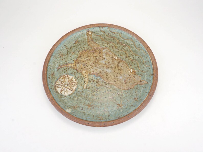 Sumerian Marduk Shamash Ritual Altar Cakes Plate Divine Bull God ...
