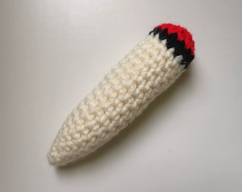 Catnip Cat Toy - Kitty Joint - Crochet Doobie for Cats - Cat Blunt with Catnip