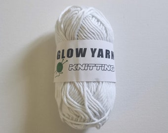 Glow in the Dark Yarn - Worsted Weight