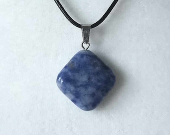 Sodalite Crystal Necklace