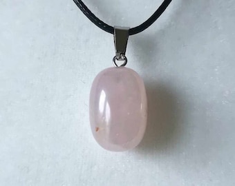 Rose Quartz Crystal Necklace