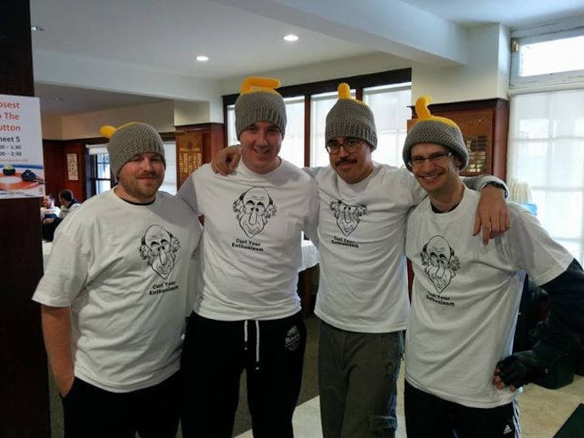 The Original Curling Rock Crochet Hat Curling Hat for Adults Etsy