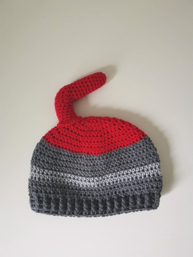 The Original Curling Rock Crochet Hat image 2