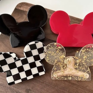 Custom Mickey Mouse Hair Clip