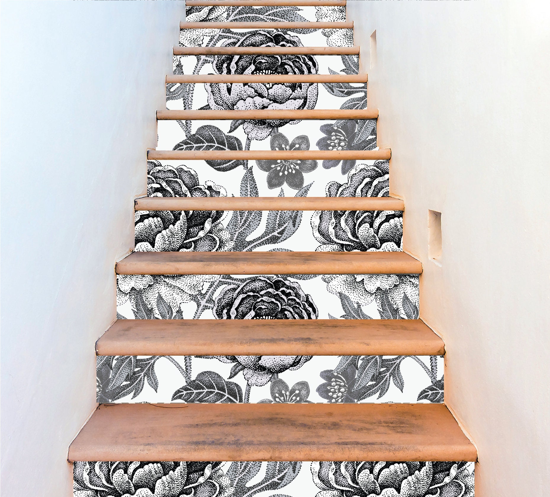 Stair Riser Decal Stair Stickers Stair Riser Decal Stickers Etsy Canada