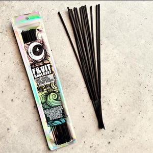 Fruit Knockout Incense Sticks: Tart Citrus Scent, 9 Inch (25 Sticks)