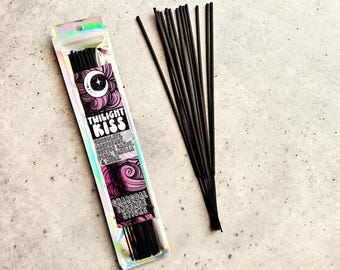 Twilight Kiss Charcoal Incense Sticks | Chocolate Plum Scent