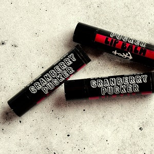 Cranberry Pucker | Natural Lip Balm |  Gifts for Mom | Gifts for Wife