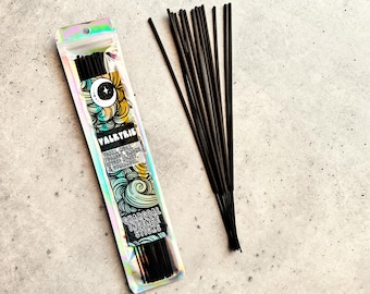 Valkyrie Charcoal Incense Sticks: Tonka, Tobacco, Spiced Honey - 25 Pack