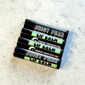 JUICY PEAR - Natural Lip Balm - Gifts for Her - For Lips - Lip Gloss