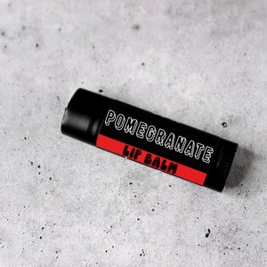 Pomegranate - Natural Lip Balm - Gifts for Her