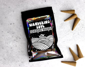Wandering Soul Incense Cones | Citrus, Jasmine, Lavender