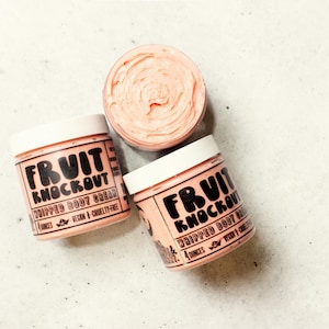 Fruit Knockout | Whipped Body Cream - Whipped Body Lotion - Body Butter - Body Care - Skin Care - Beauty Products - Shea Butter