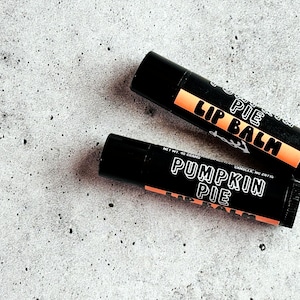 Vegan Lip Balm | PUMPKIN PIE | All Natural Lip Gloss | Cruelty Free Cosmetics