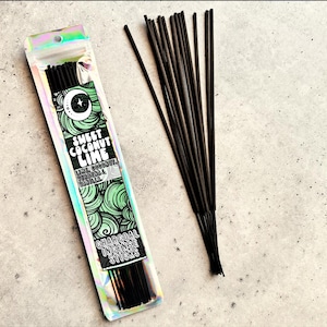 Sweet Coconut Lime Charcoal Incense Sticks | 9 Inch Hand-dipped Sticks  | Clean Burning Incense | Long Lasting Incense | 25 Sticks |