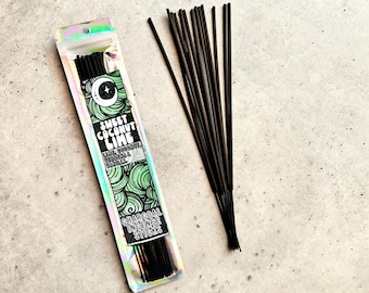 Coconut Lime Incense Sticks: Hand-Dipped, Clean Burning, Long Lasting