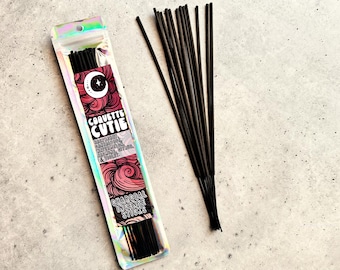 Coquette Cutie Incense Sticks: Raspberry, Jasmine Scent - 25 Pack