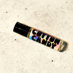 Cotton Candy Roll On Perfume: Sugared Strawberry Scent