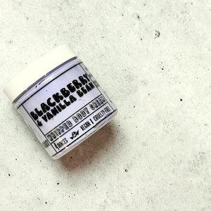 Blackberry Vanilla Whipped Body Cream: veganistische huidverzorging