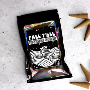 FALL Y'ALL | Backflow Incense Cones | Extra Large 2 Inch Cones | Made to Order