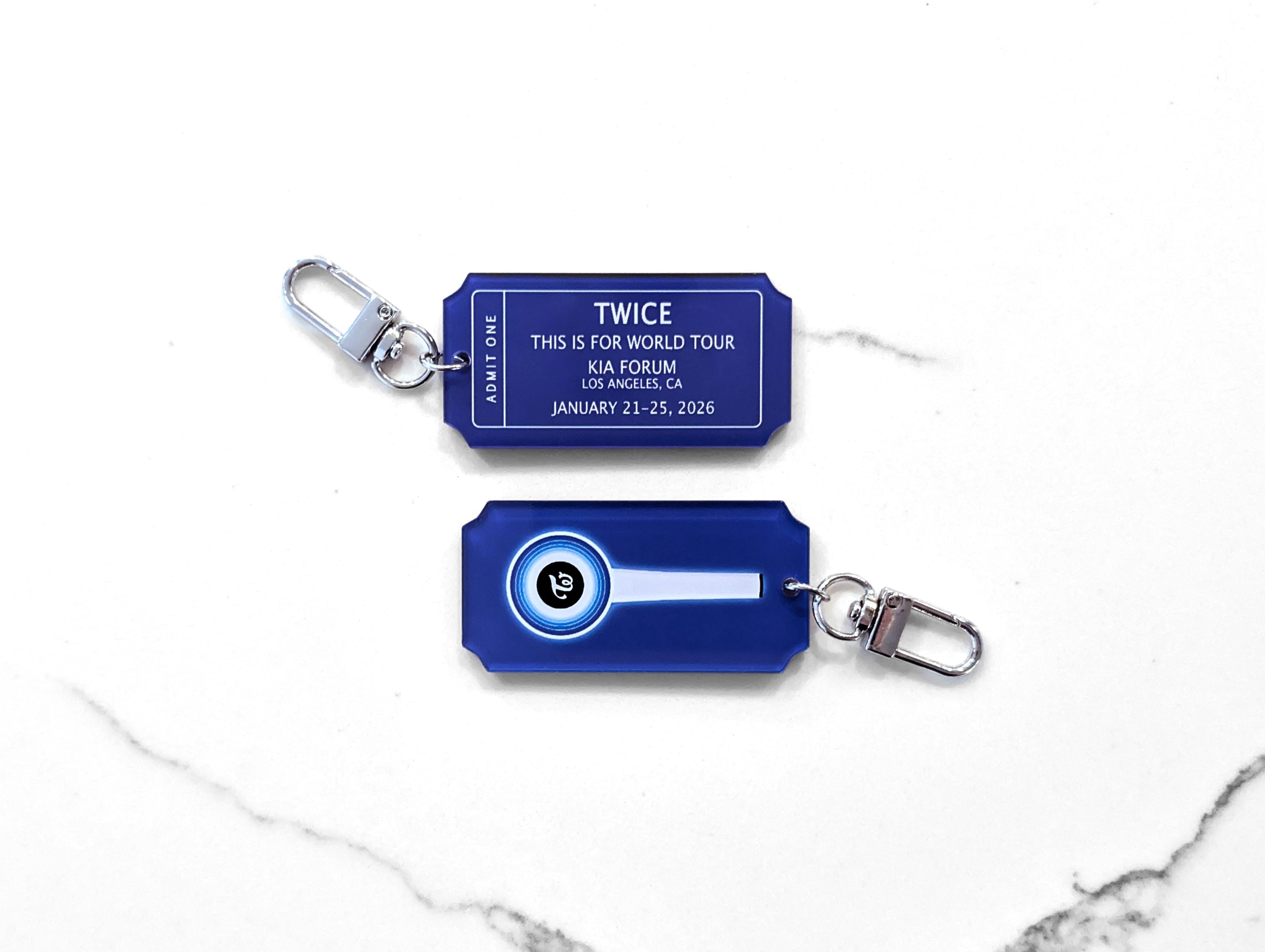 TWICE This is for Tour Keychain - Etsy