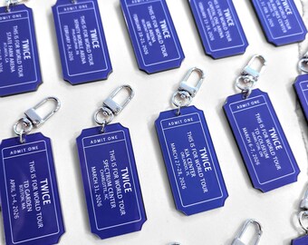 TWICE This is for Tour Keychain - Etsy