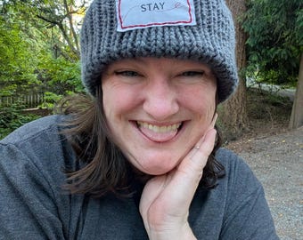 Wolf Chan SKZOO Beanie: Handmade Knitted Stray Kids Hat