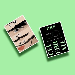 Briefkaart The8 Seventeen | SVT The8-kaart | Verjaardagskaart | De 8 geïnspireerde ansichtkaart/verjaardagskaart