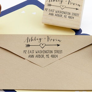 Return Address Stamp, Rubber Address Stamp, Housewarming Gift, DIYer Gift, Wedding Gift. Custom Address Stamp