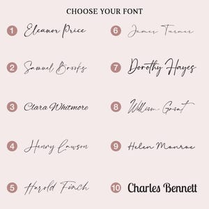 Personalized Signature Stamp | Custom Name Stamp | Self Inking Signature Stamp | Personalized Stamp | Business Name Stamp | Custom Stamp