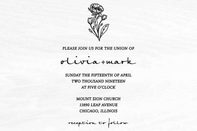 Wedding Invitation Stamp Suite. Custom Wedding Stamps for DIY Etsy