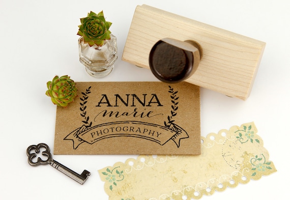 Custom Rubber Stamps Business Logo Stamps Clay Stamps & 