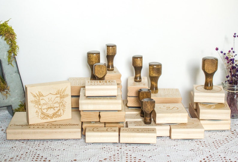 Wedding Stamp Wedding Favors Stamp Custom Stamp DIY Wedding Etsy
