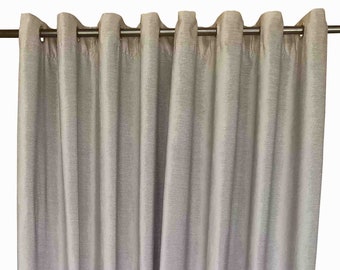 New 96 in w x 96 inch Long Fire Rated Polyester Velvet Curtain Panel w/Grommet Top Eyelets Window Treatment Custom Drapery Room/Door Divider